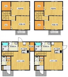 エスポアール国分の物件間取画像